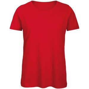 B&C Womens/Ladies T-Shirt / Red